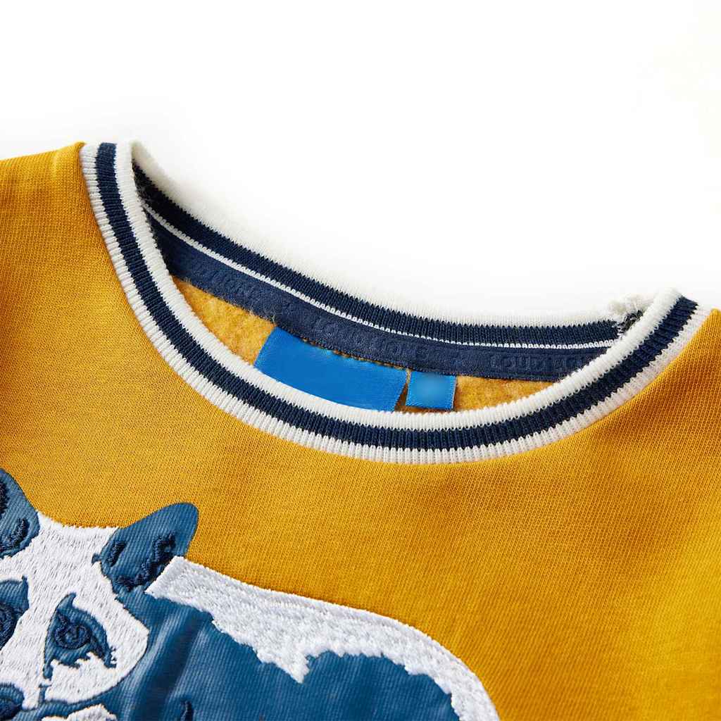 VidaXL Kinderpullover 116 Ocker