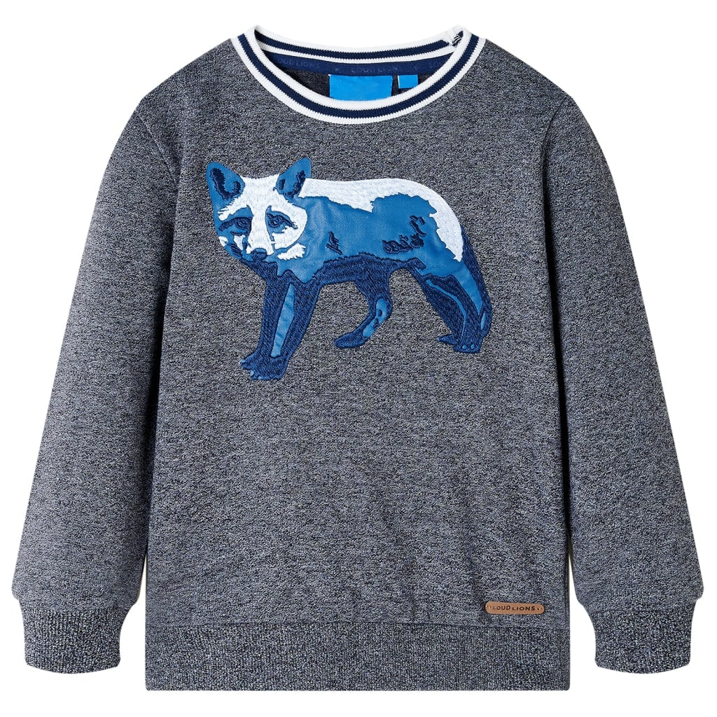 VidaXL Kinderpullover 92 Marineblau gemischt