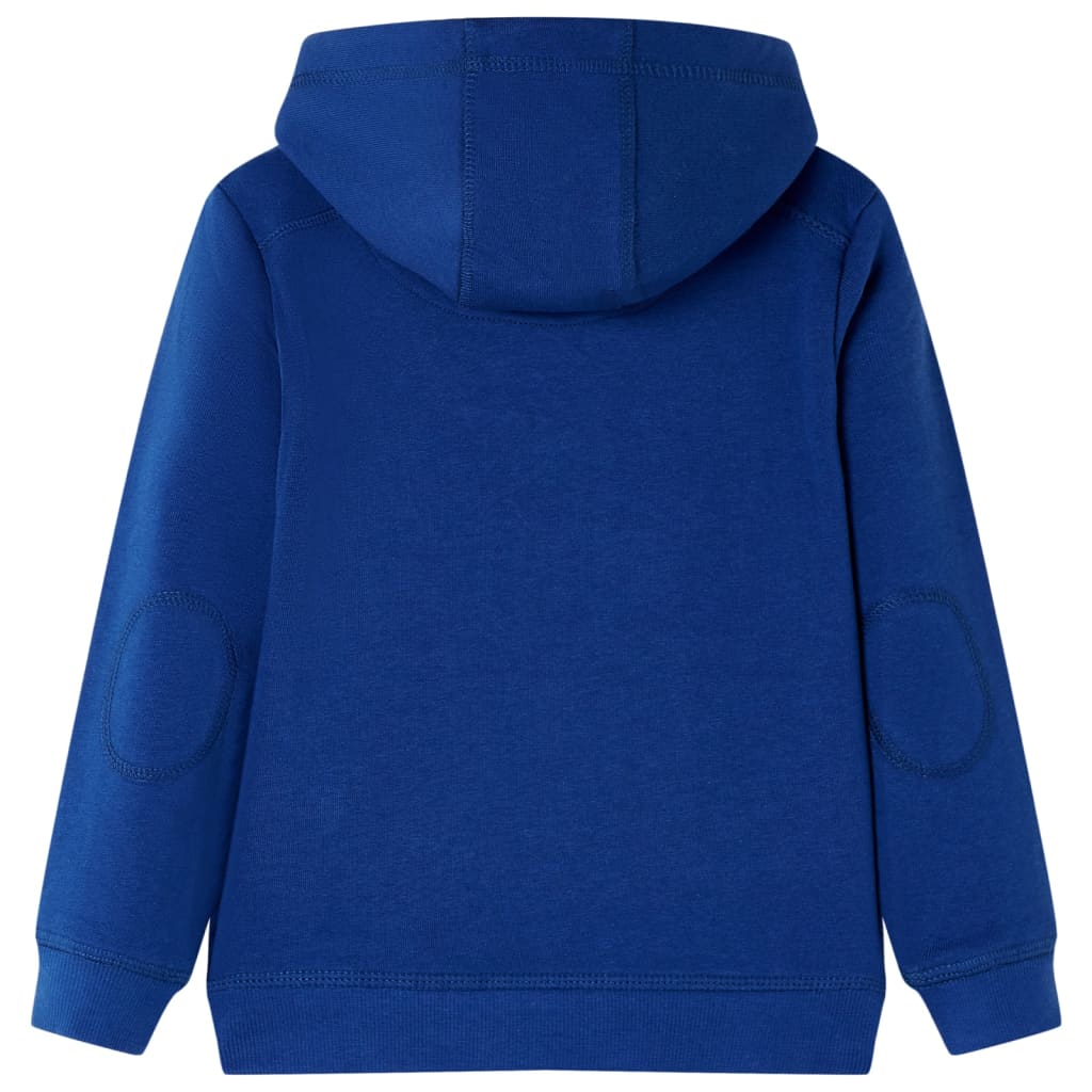 VidaXL Kinderpullover mit Kapuze 140 dunkelblau