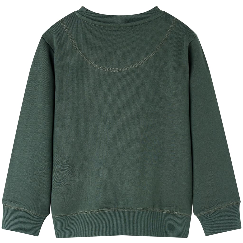 VidaXL Kinderpullover 128 Dunkelgrün