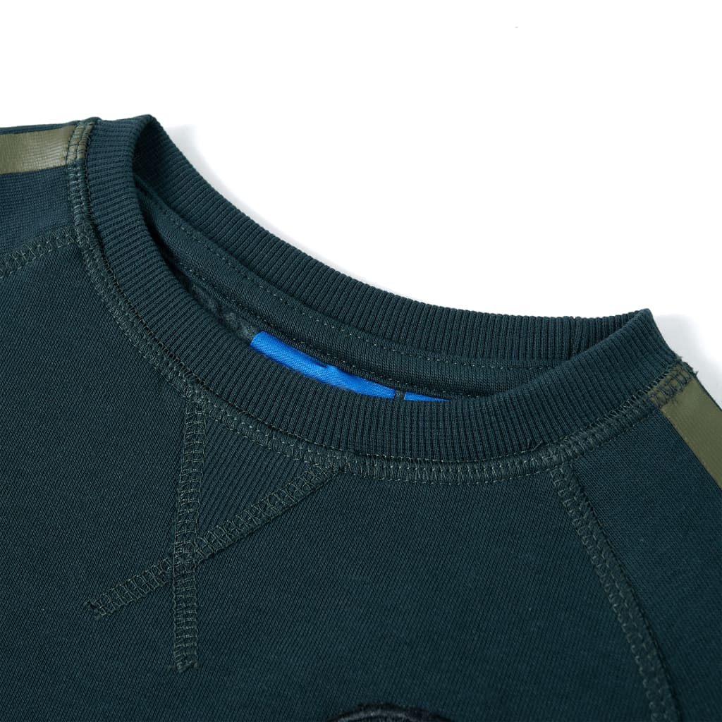 VidaXL Kinderpullover 128 moosgrün