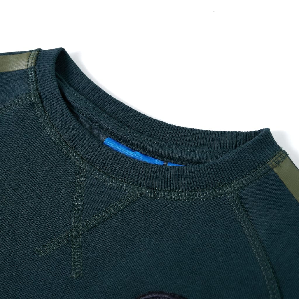 VidaXL Kinderpullover 140 moosgrün