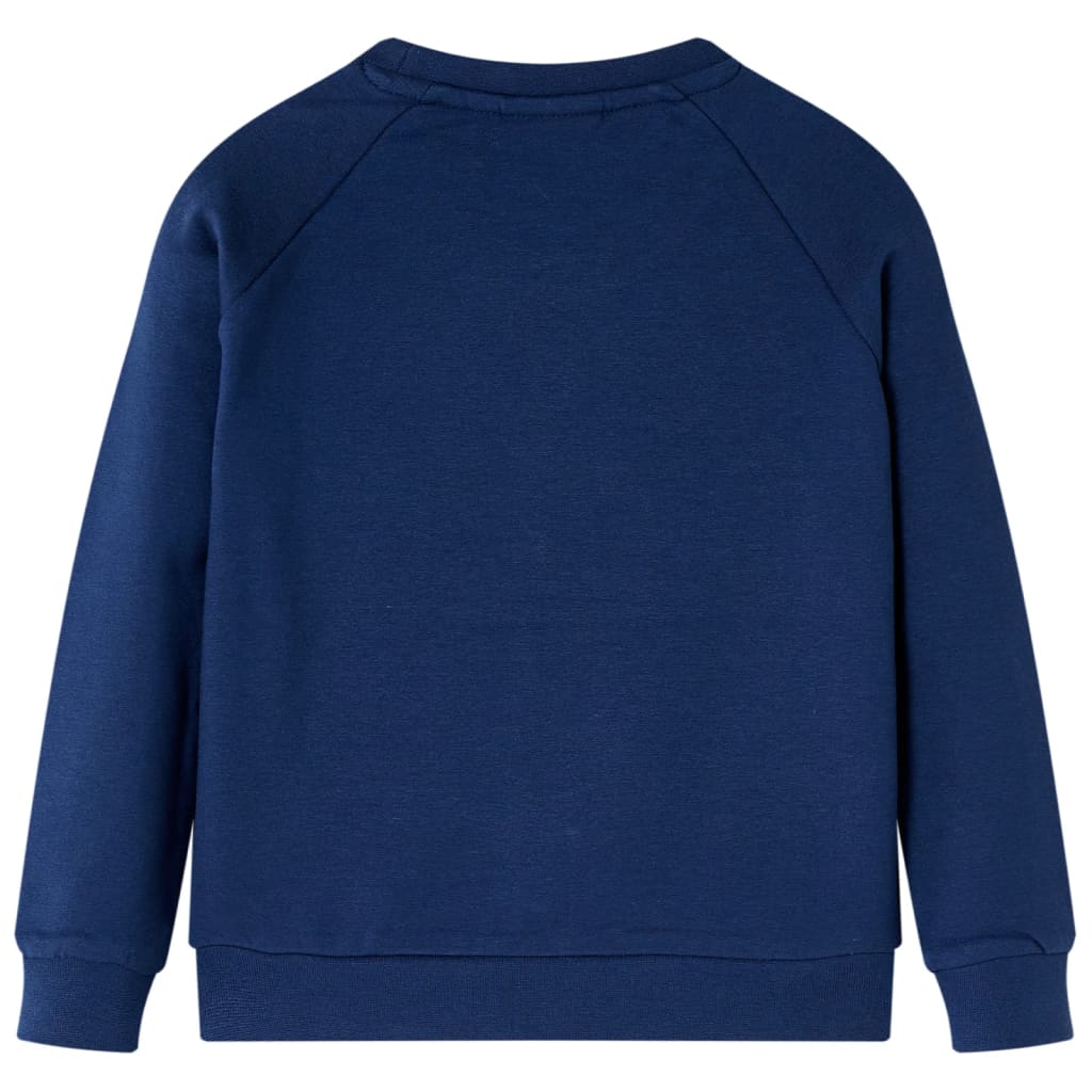 VidaXL Kinderpullover 128 Marineblau