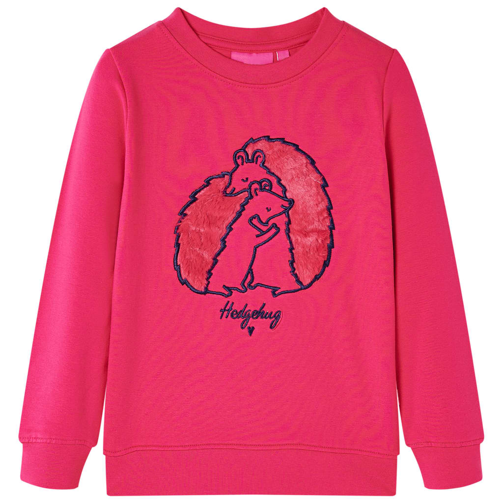 VidaXL Kinderpullover 92 leuchtendes Rosa