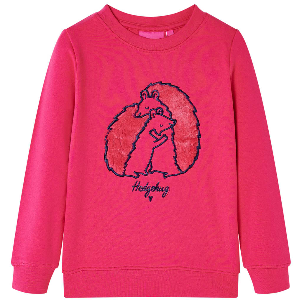 VidaXL Kinderpullover 116 leuchtendes Rosa