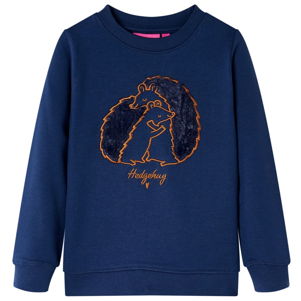 VidaXL Kinderpullover 140 Marineblau