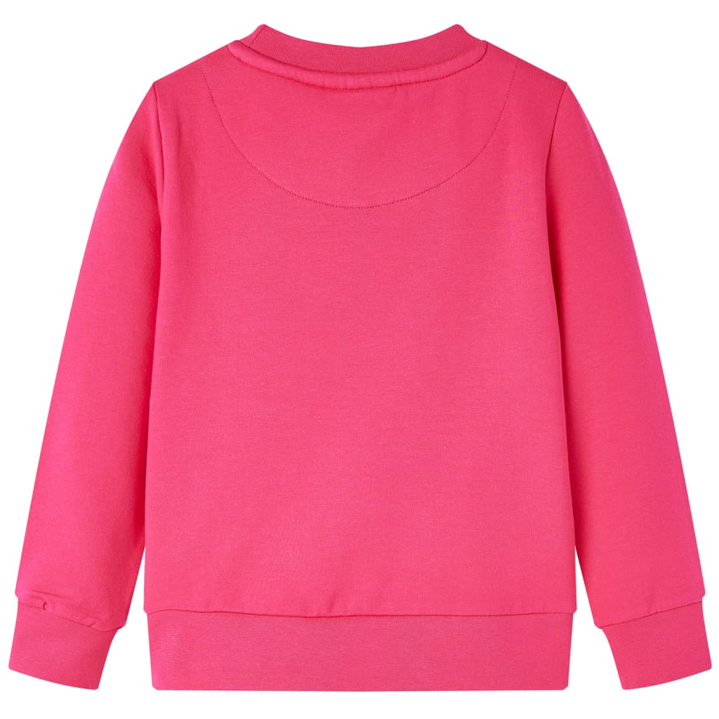 VidaXL Kinderpullover 92 leuchtendes Rosa