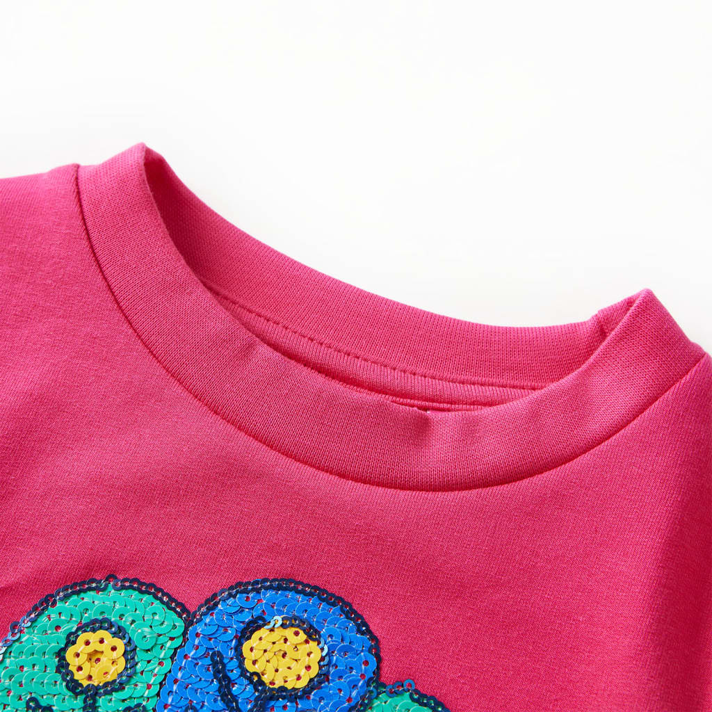 VidaXL Kinderpullover 92 leuchtendes Rosa