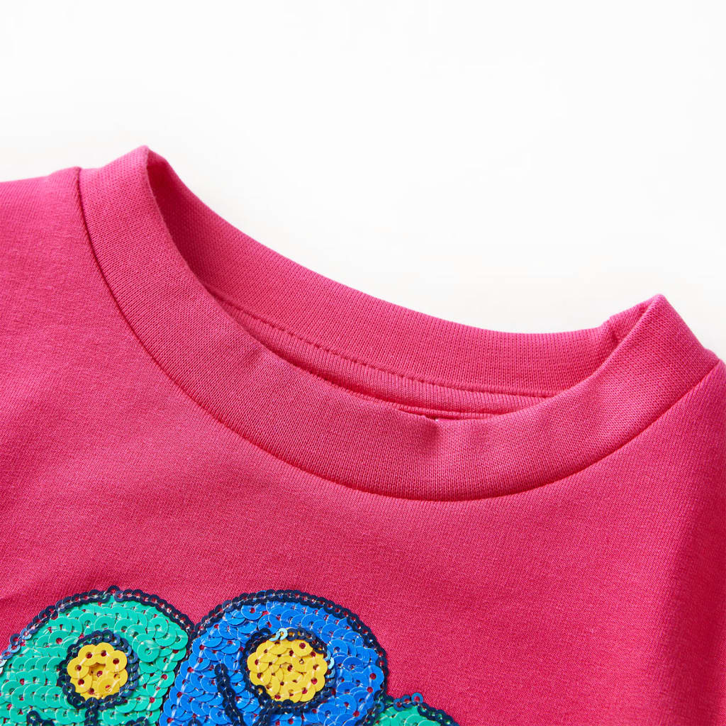 VidaXL Kinderpullover 104 leuchtendes Rosa