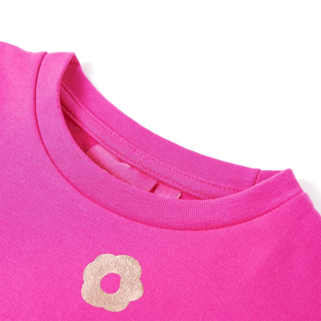 VidaXL Kinderpullover 116 Dunkelrosa