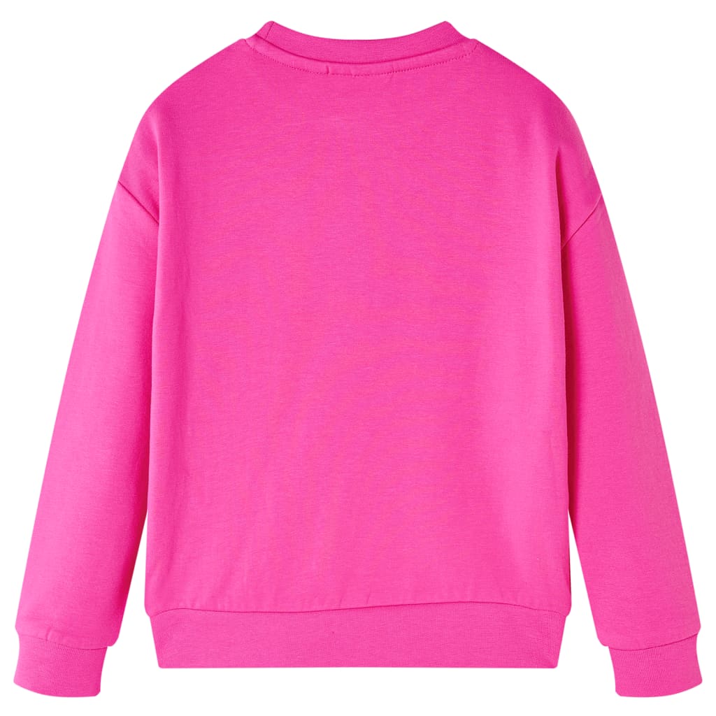 VidaXL Kinderpullover 128 Dunkelrosa