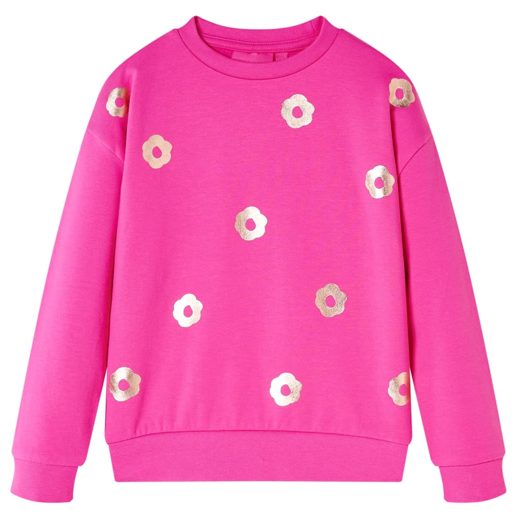 VidaXL Kinderpullover 140 Dunkelrosa