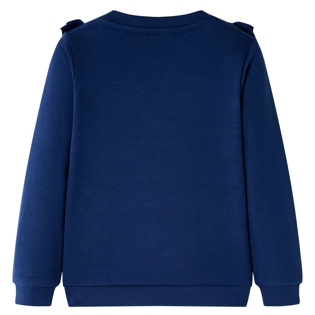 VidaXL Kinderpullover 92 Marineblau