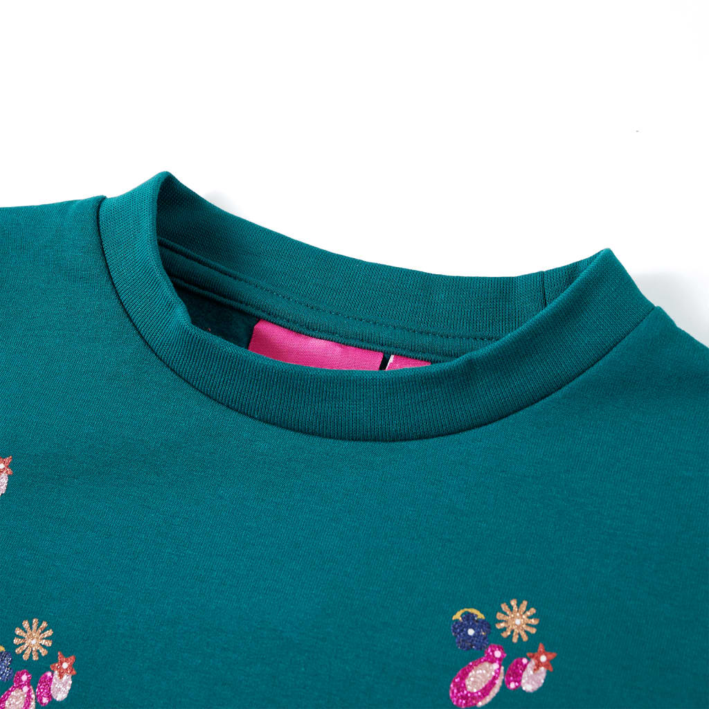 VidaXL Kinderpullover 104 Dunkelgrün