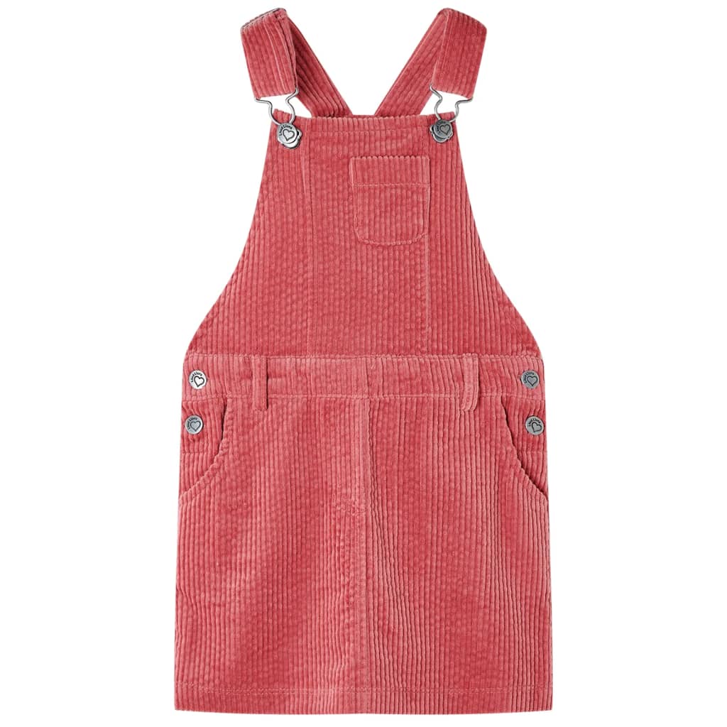 VidaXL Kinder-Gartenkleid 128 Cordrosa