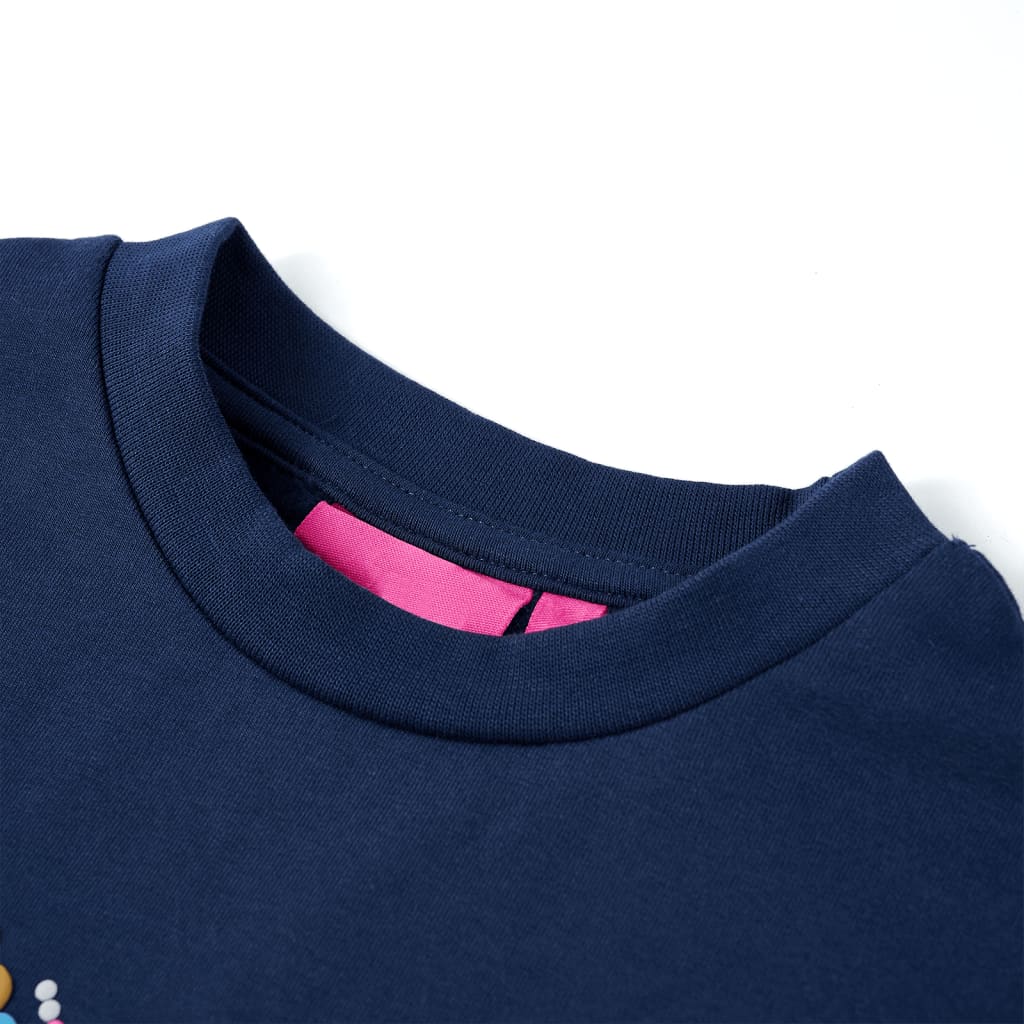 VidaXL Kinderpullover 116 Marineblau