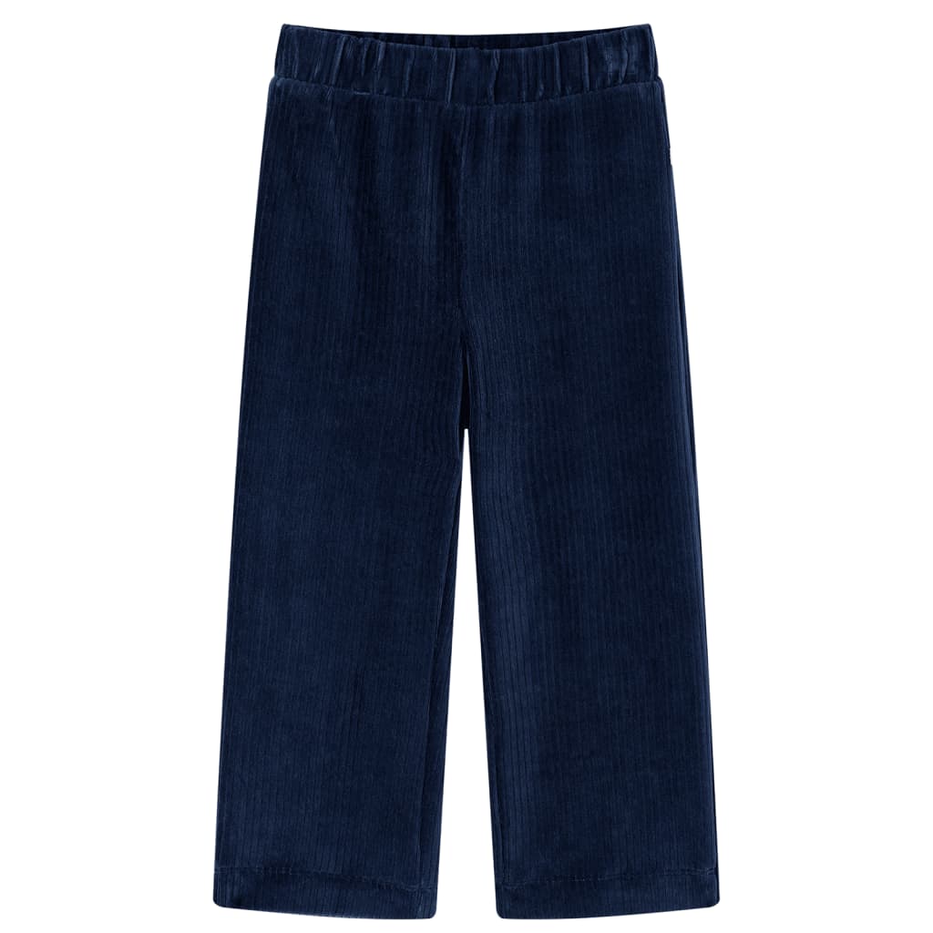 VidaXL Kinderhose 104 Cord Marineblau