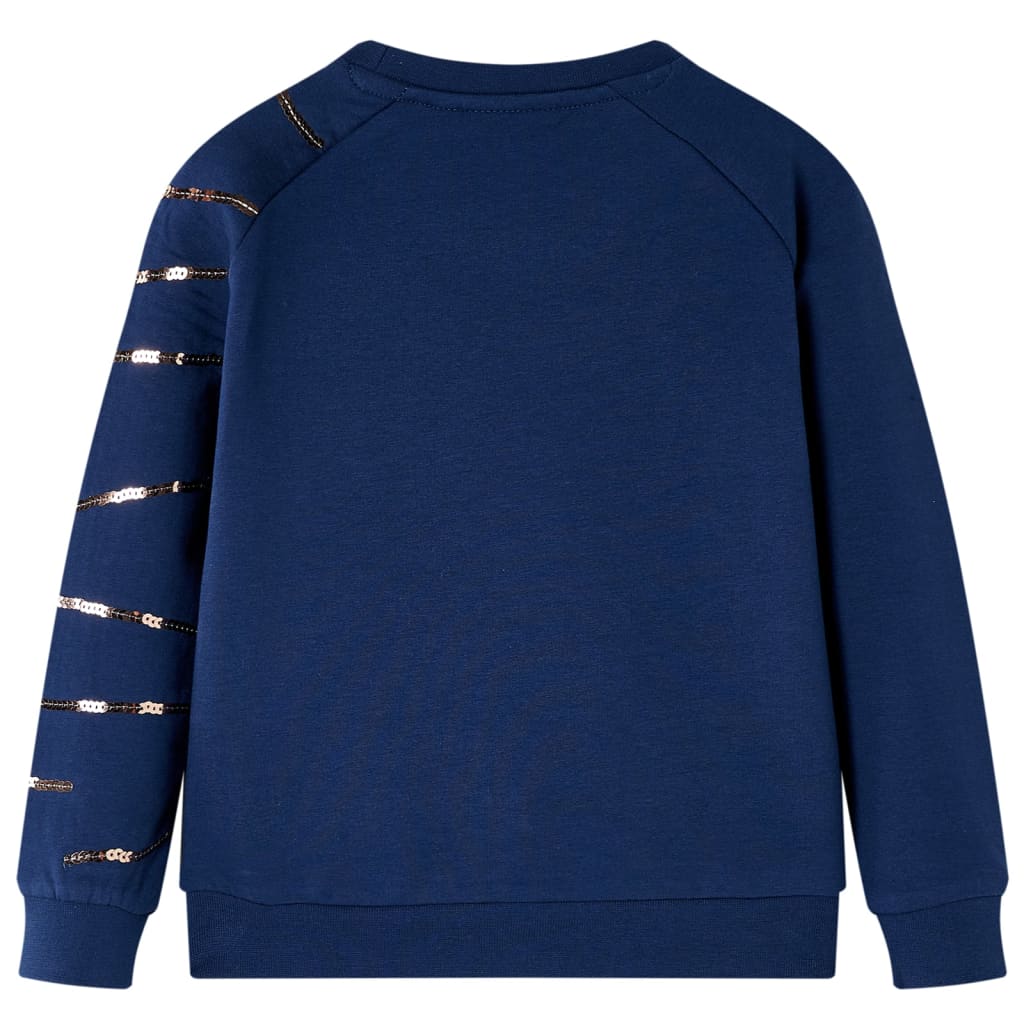 VidaXL Kinderpullover 92 Marineblau