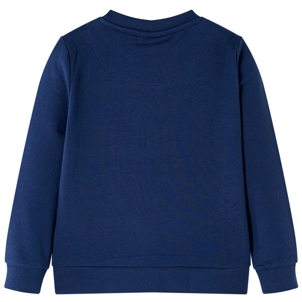 VidaXL Kinderpullover 128 Marineblau
