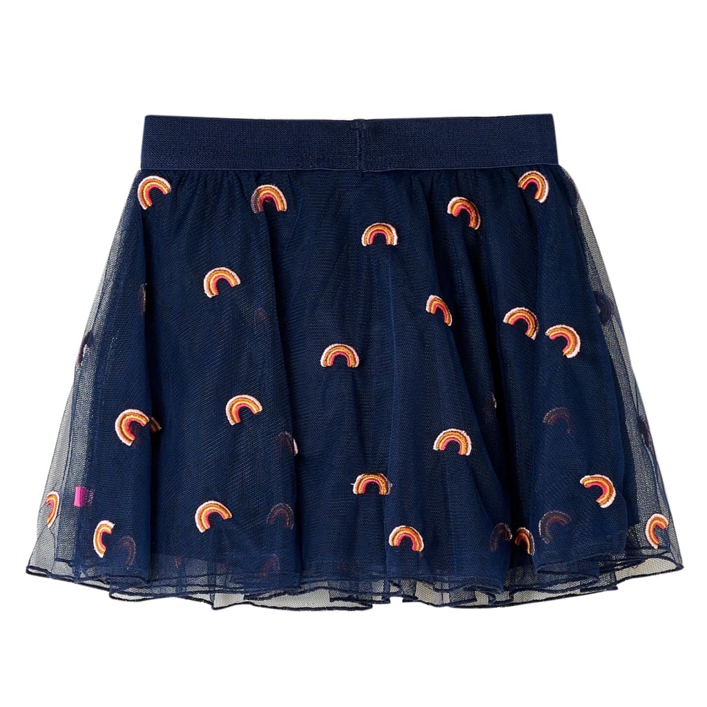 VidaXL Kinderrock mit Tüll 92 Marineblau