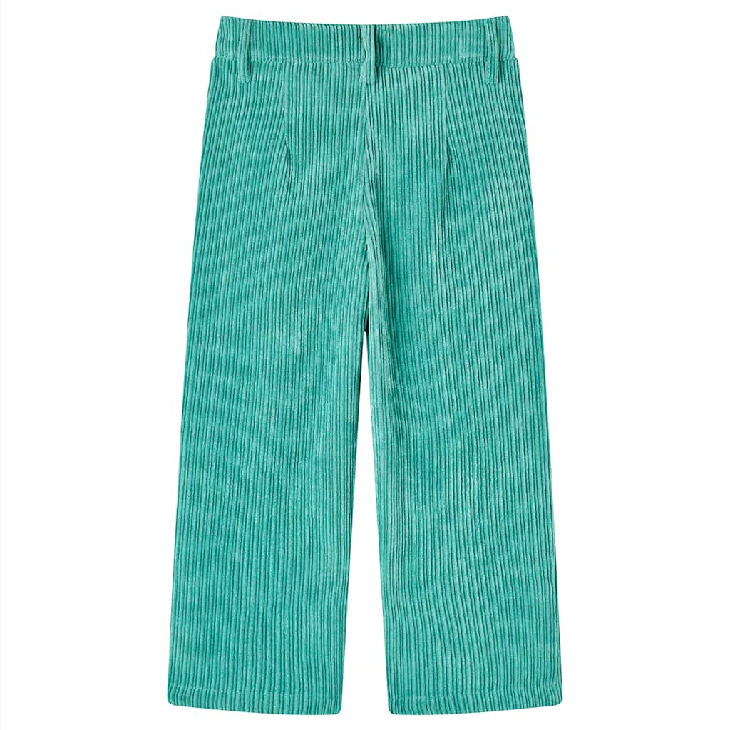 VidaXL Kinderhose 92 Cord Mintgrün