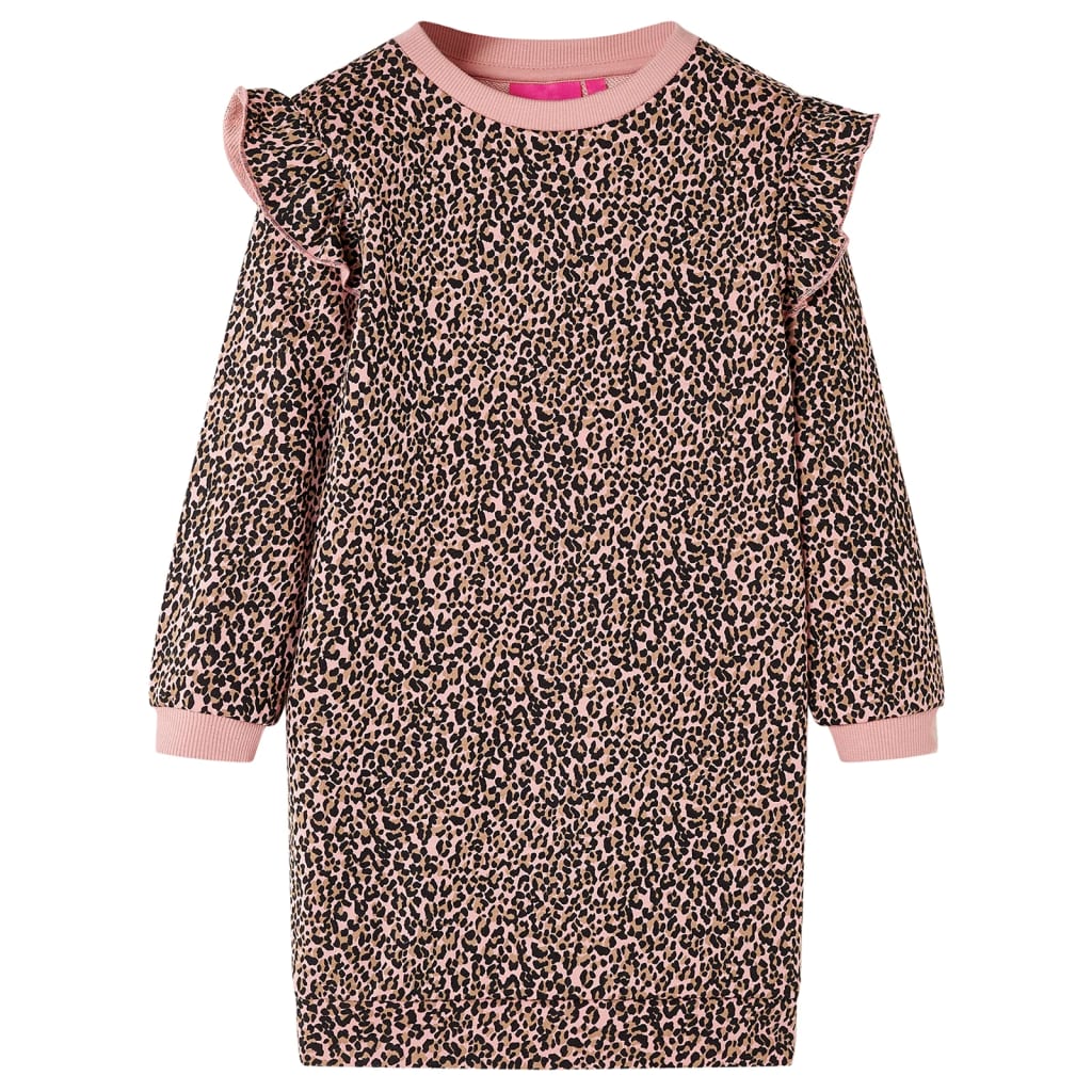 VidaXL Kinderkleid 104 mittelrosa