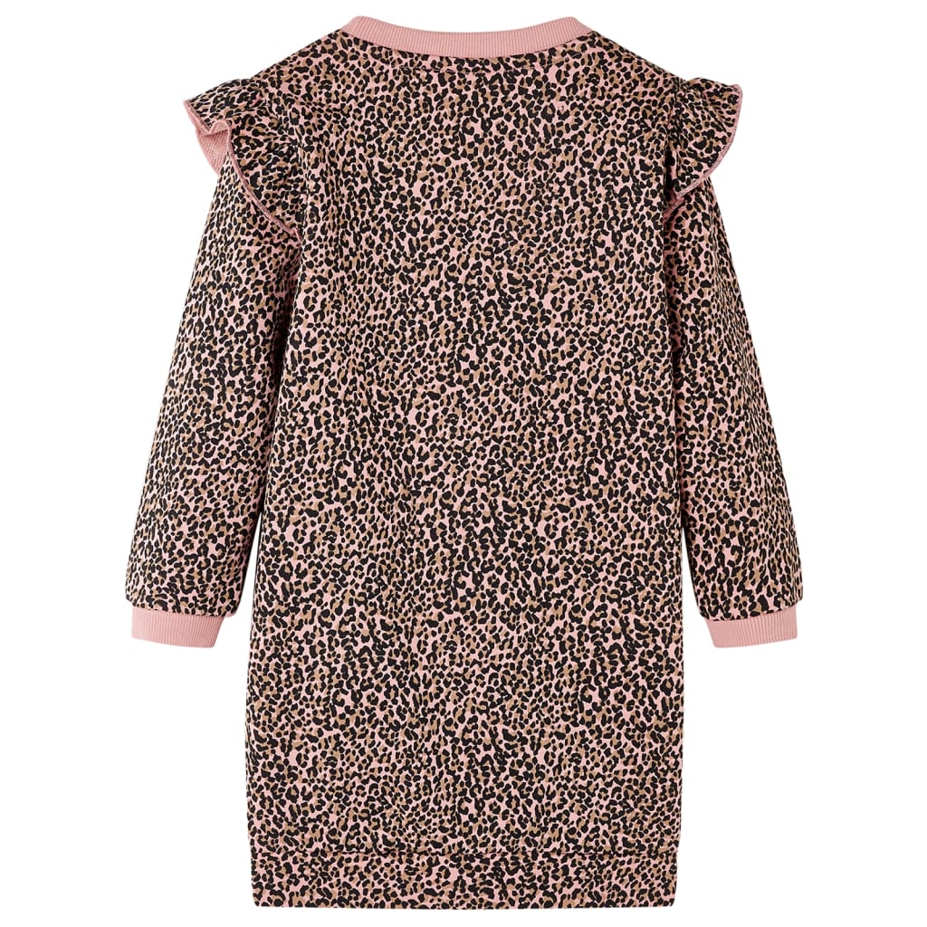 VidaXL Kinderkleid 104 mittelrosa