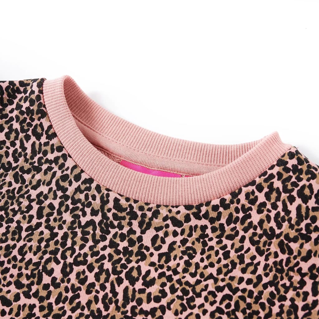 VidaXL Kinderkleid 128 mittelrosa