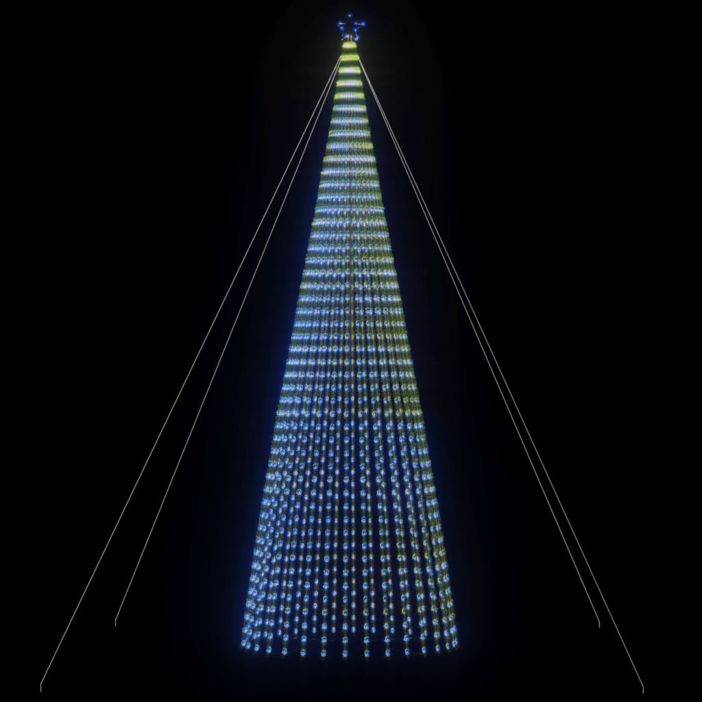 VidaXL Lichtkegel 1544 blaue LEDs 500 cm
