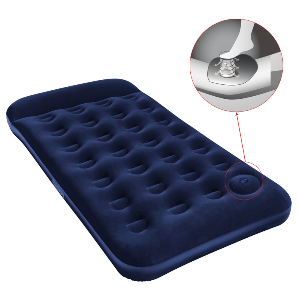 Bestway Luftbett mit integrierter Fußpumpe 188x99x28 cm