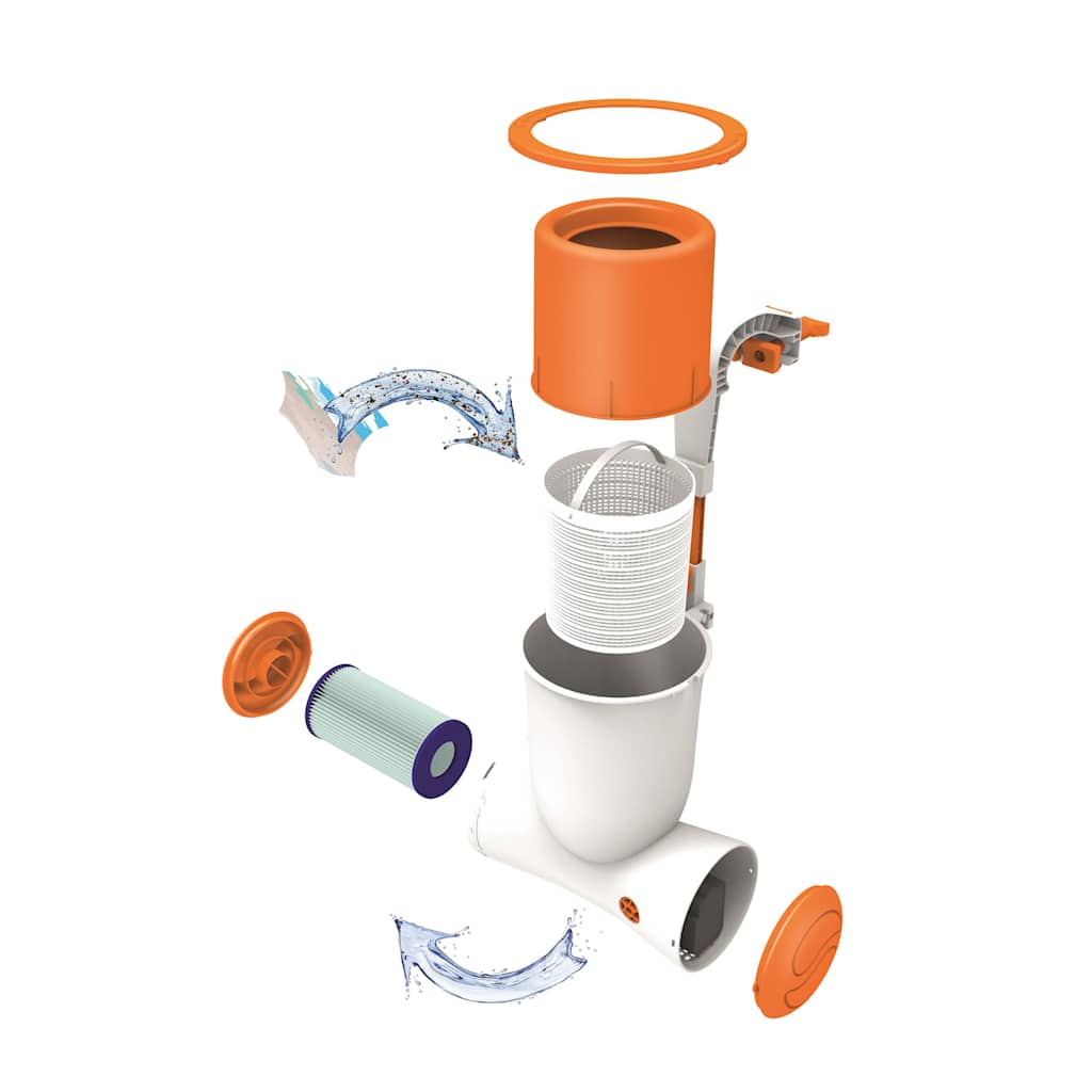 Bestway Flowclear Schwimmbadfilterpumpe Skimatic 3974 l u 58469