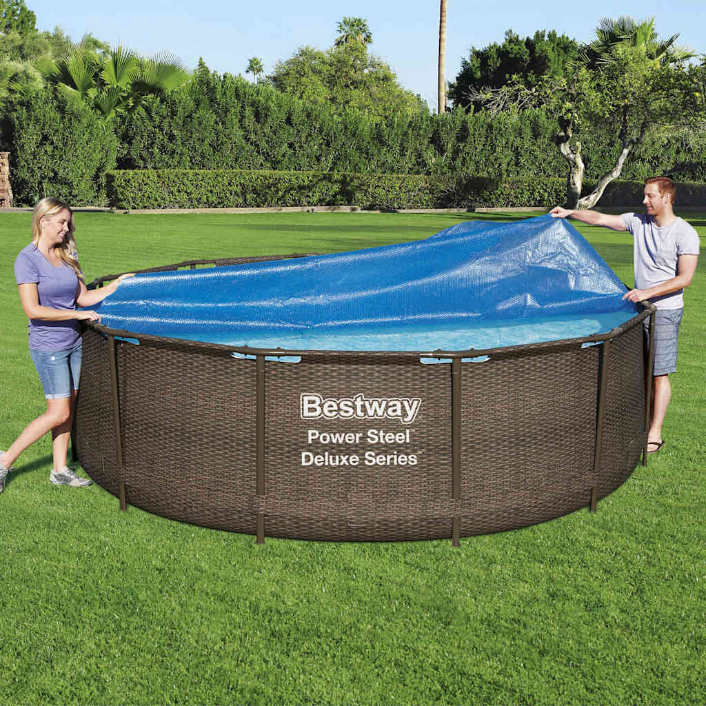 Bestway Flowclear Solar-Poolabdeckung 356 cm