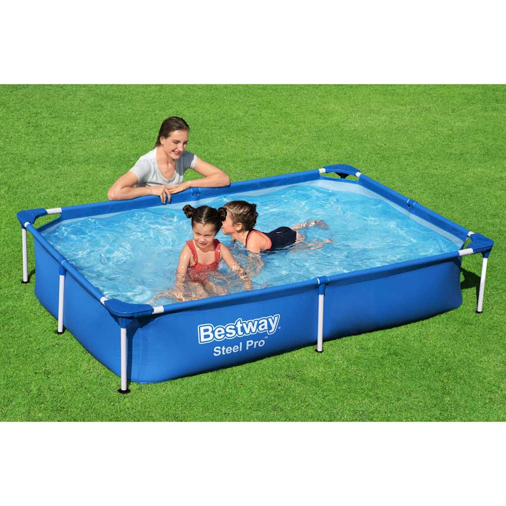 Bestway Steel Pro-Schwimmbecken 221 x 150 x 43 cm