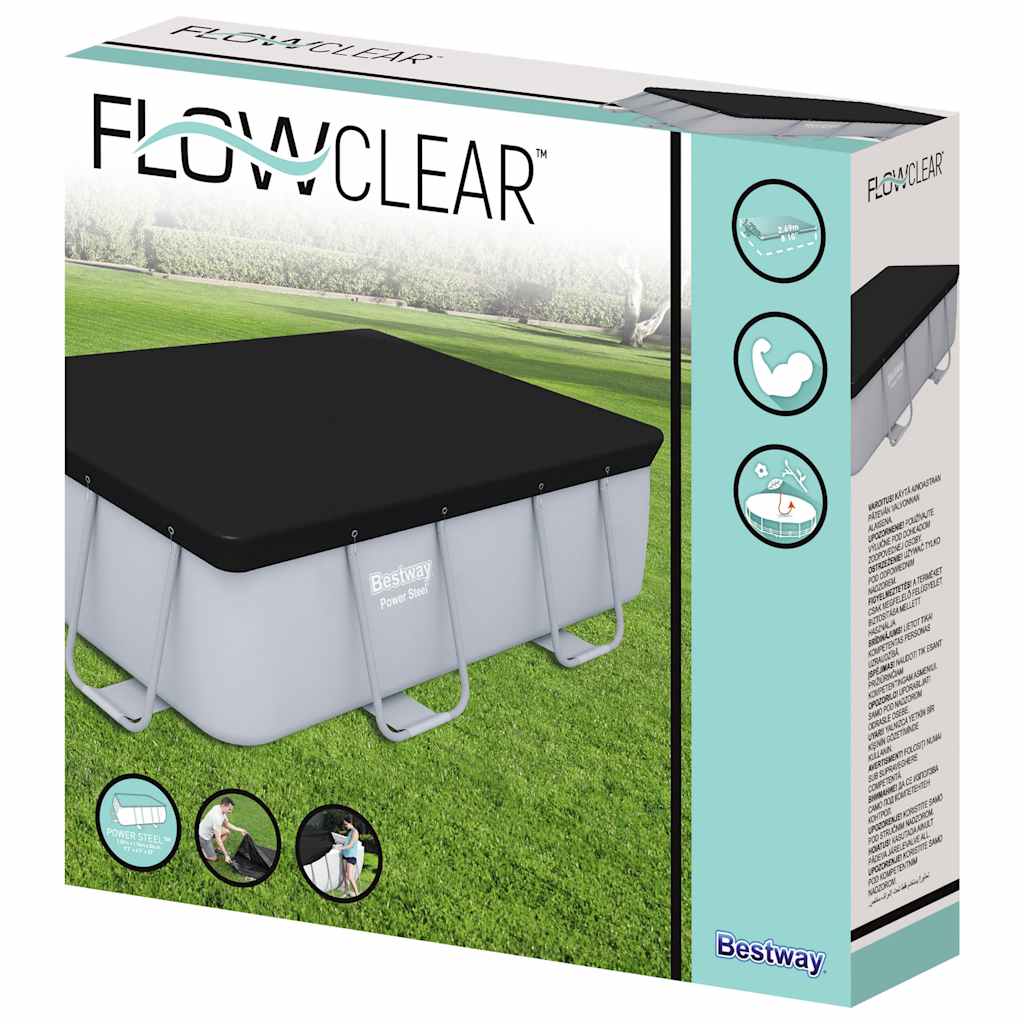 Bestway Flowclear Poolabdeckung 269x179 cm