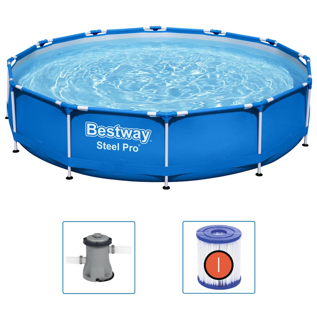 Bestway Steel Pro Schwimmbadrahmen 366x76 cm