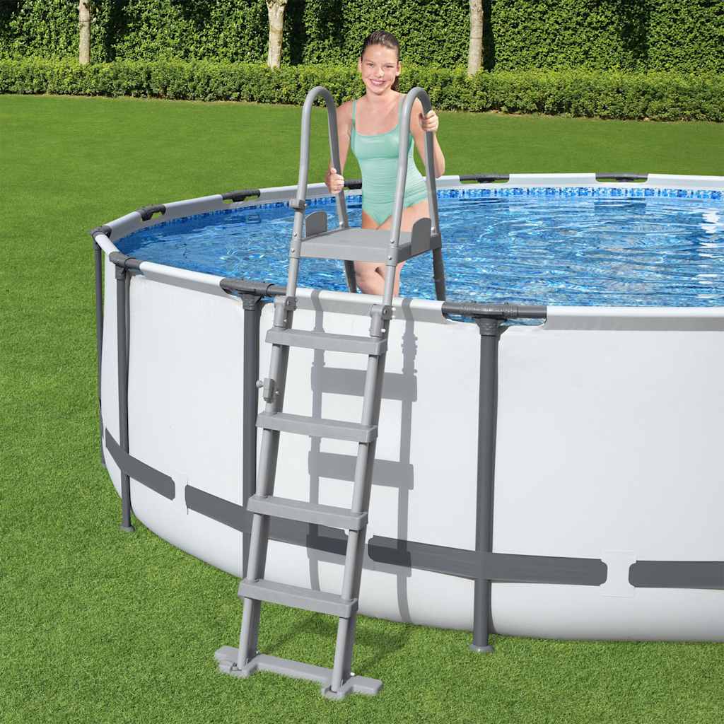 Bestway Flowclear Schwimmbadleiter mit 4 Stufen 132 cm