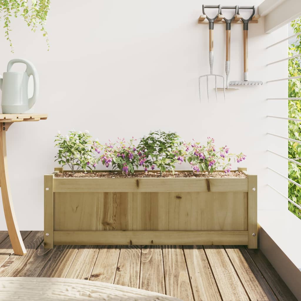 Vidaxx Pflanzgefäß 90x31x31 cm imprägniertes Kiefernholz