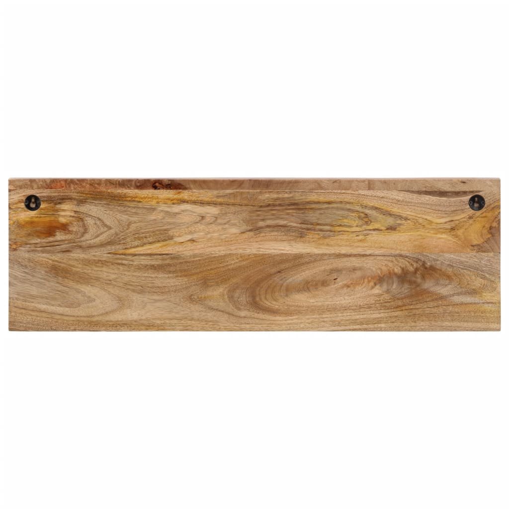 Vidaxx Wandgarderobe mit 5 Haken aus massivem Mangoholz