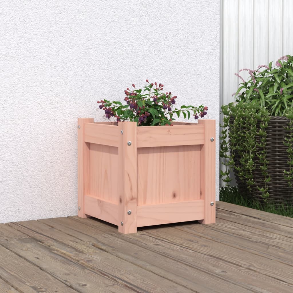 Vidaxx Pflanzgefäß 31x31x31 cm massives Douglasienholz