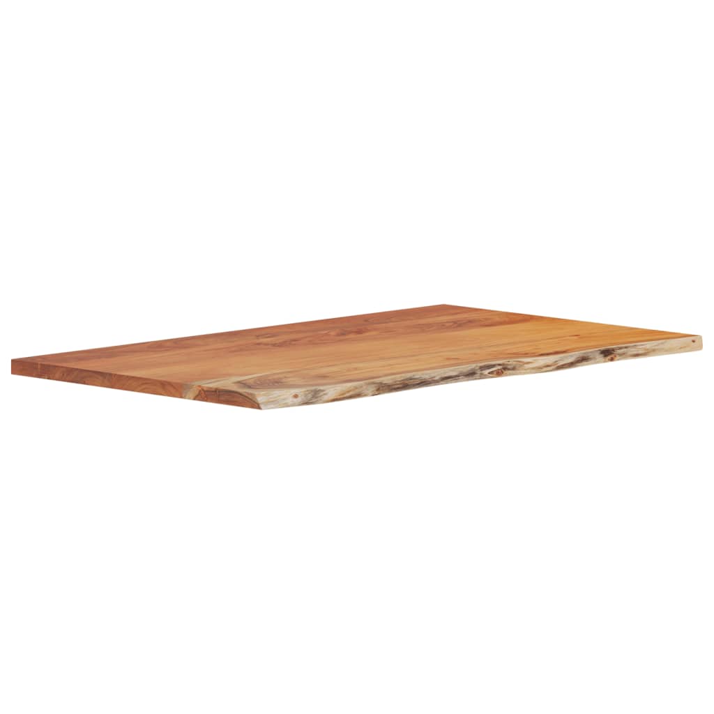 VidaXL Rechteckige Waschtischplatte 110x60x2,5 aus massivem Akazienholz