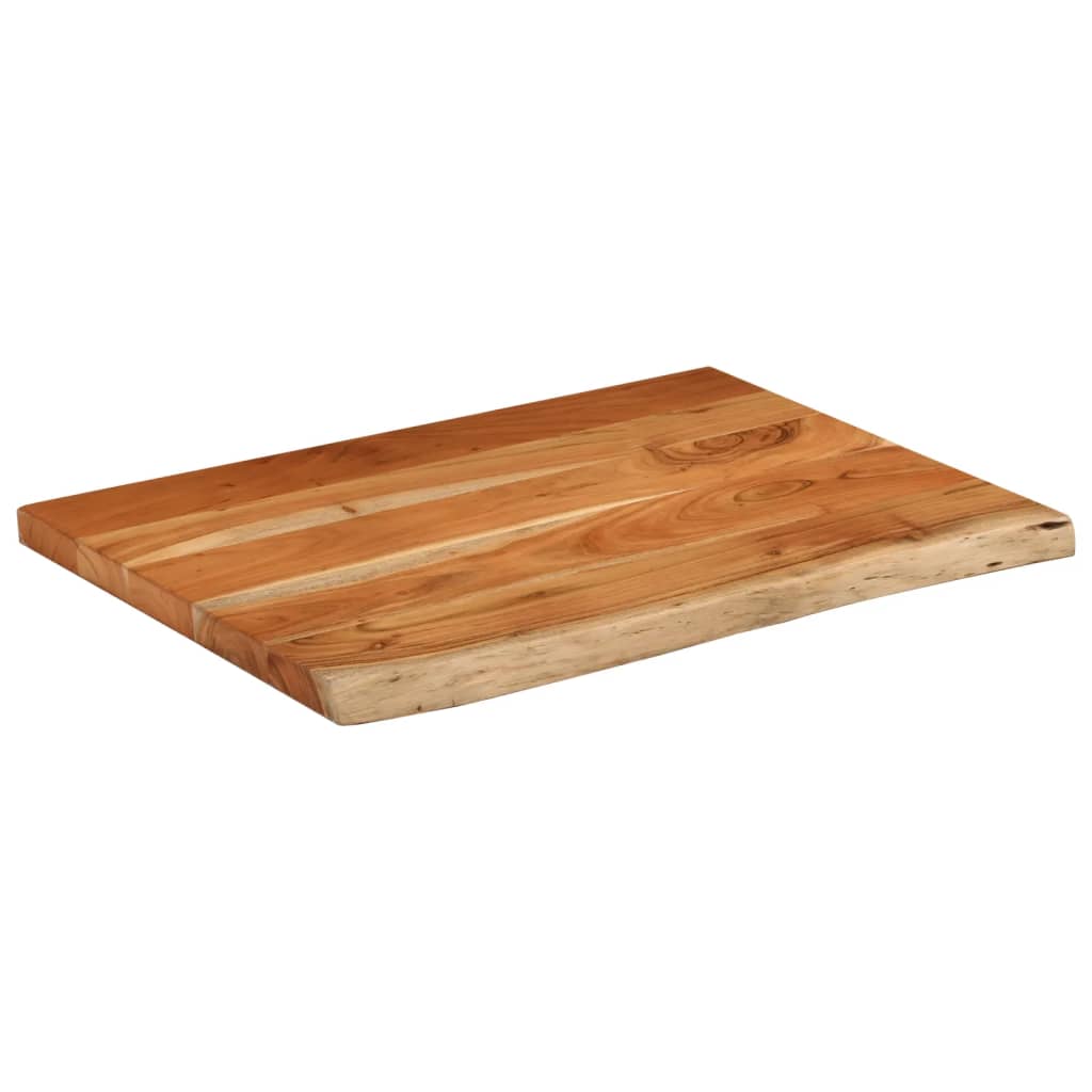 VidaXL Rechteckige Waschtischplatte 80x60x3,8 aus massivem Akazienholz