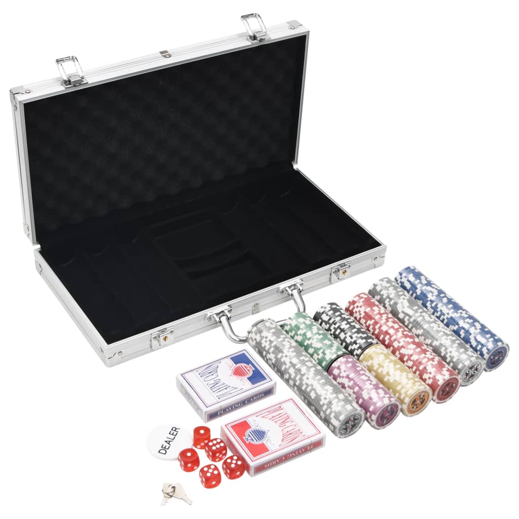 VidaXL 300-teiliges Pokerset 11,5 g