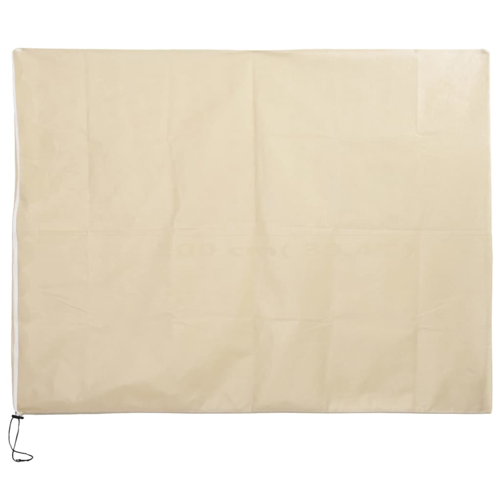 VidaXL Pflanzenabdeckungen mit Reißverschluss 10 Stück 70 g m² 3,93 x 3 m