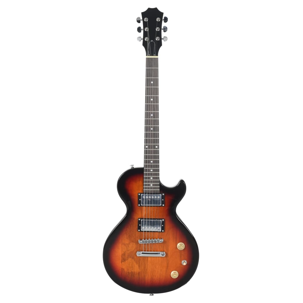 Vidaxl Gitarre für Einsteiger elektrisch mit Tasche 4 4 39 schwarz