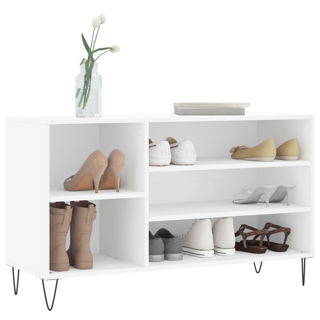 Vidaxx Schuhschrank 102x36x60 cm Holzwerkstoff weiß