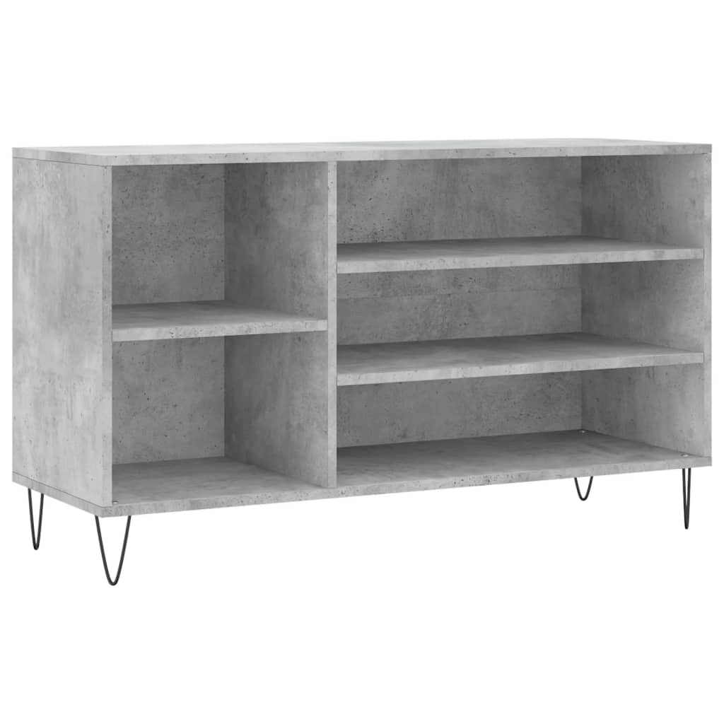 Vidaxx Schuhschrank 102x36x60 cm Holzwerkstoff betongrau