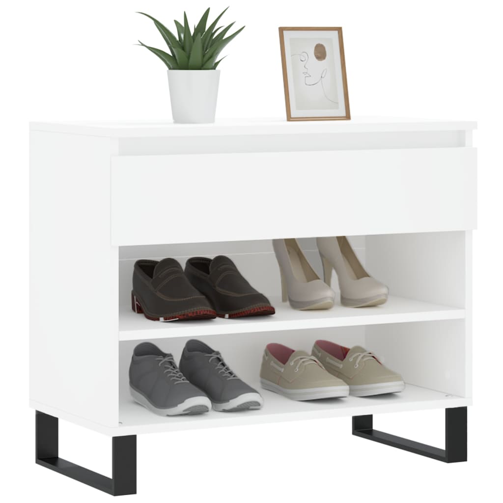 Vidaxx Schuhschrank 70x36x60 cm Holzwerkstoff weiß