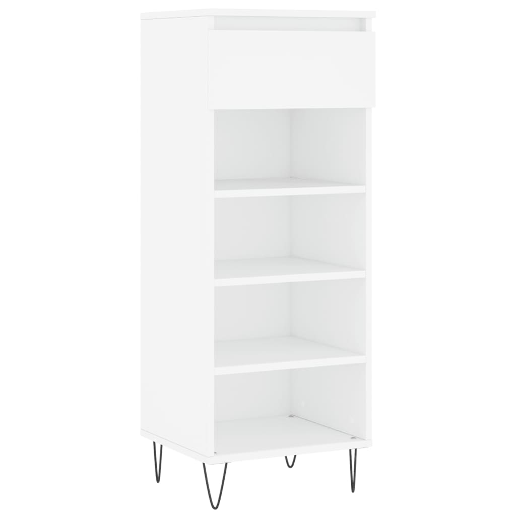 Vidaxx Schuhschrank 40x36x105 cm Holzwerkstoff weiß