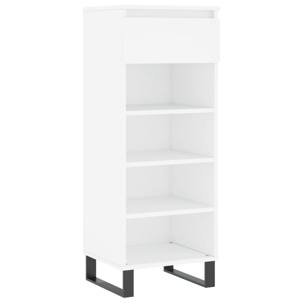 Vidaxx Schuhschrank 40x36x105 cm Holzwerkstoff weiß