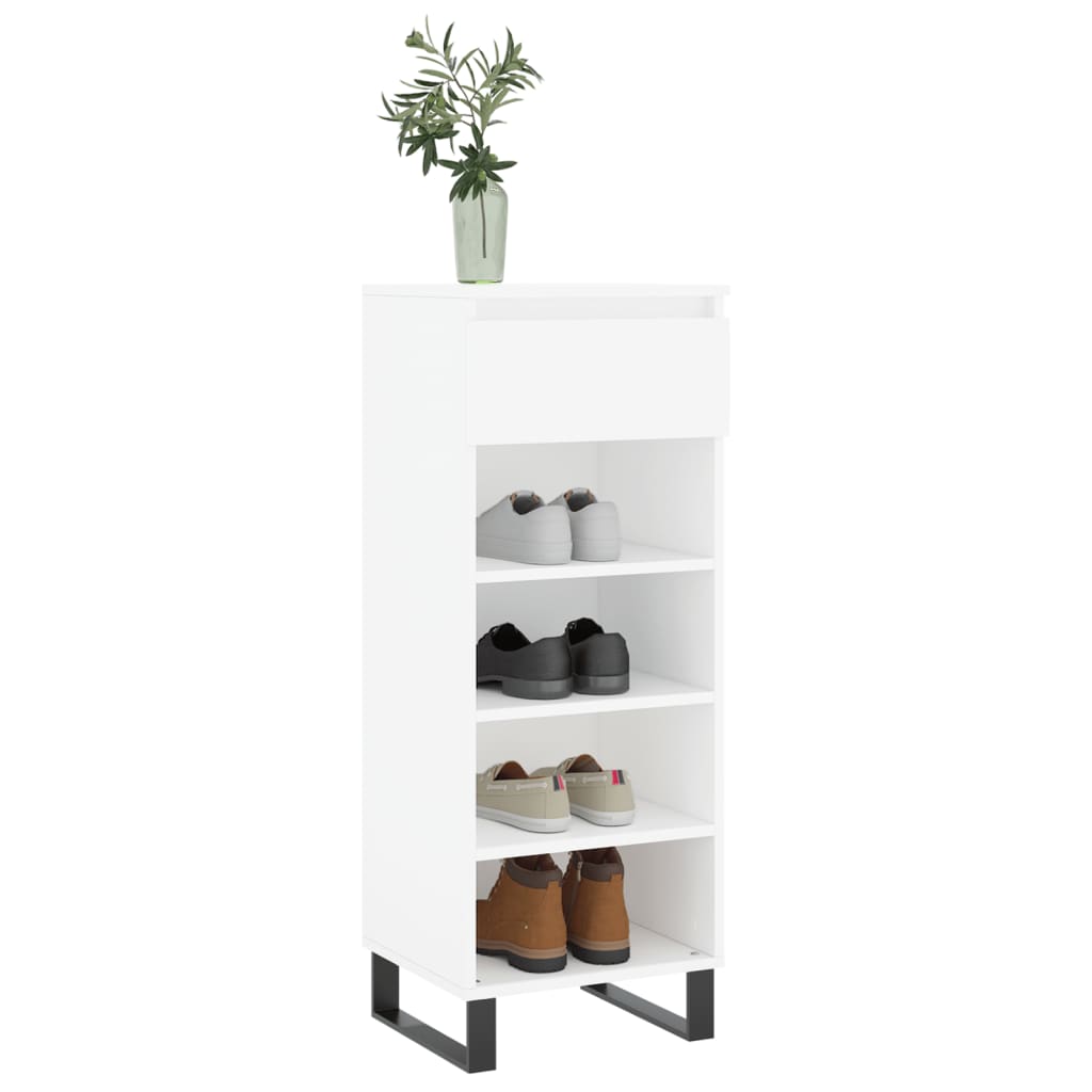 Vidaxx Schuhschrank 40x36x105 cm Holzwerkstoff weiß